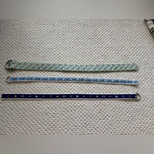 Vineyard Vines and bean belts size 18m to 3t ish